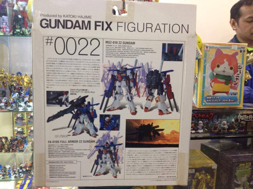 Bandai Gundam Fix Figuration - MSZ-010 ZZ Gundam