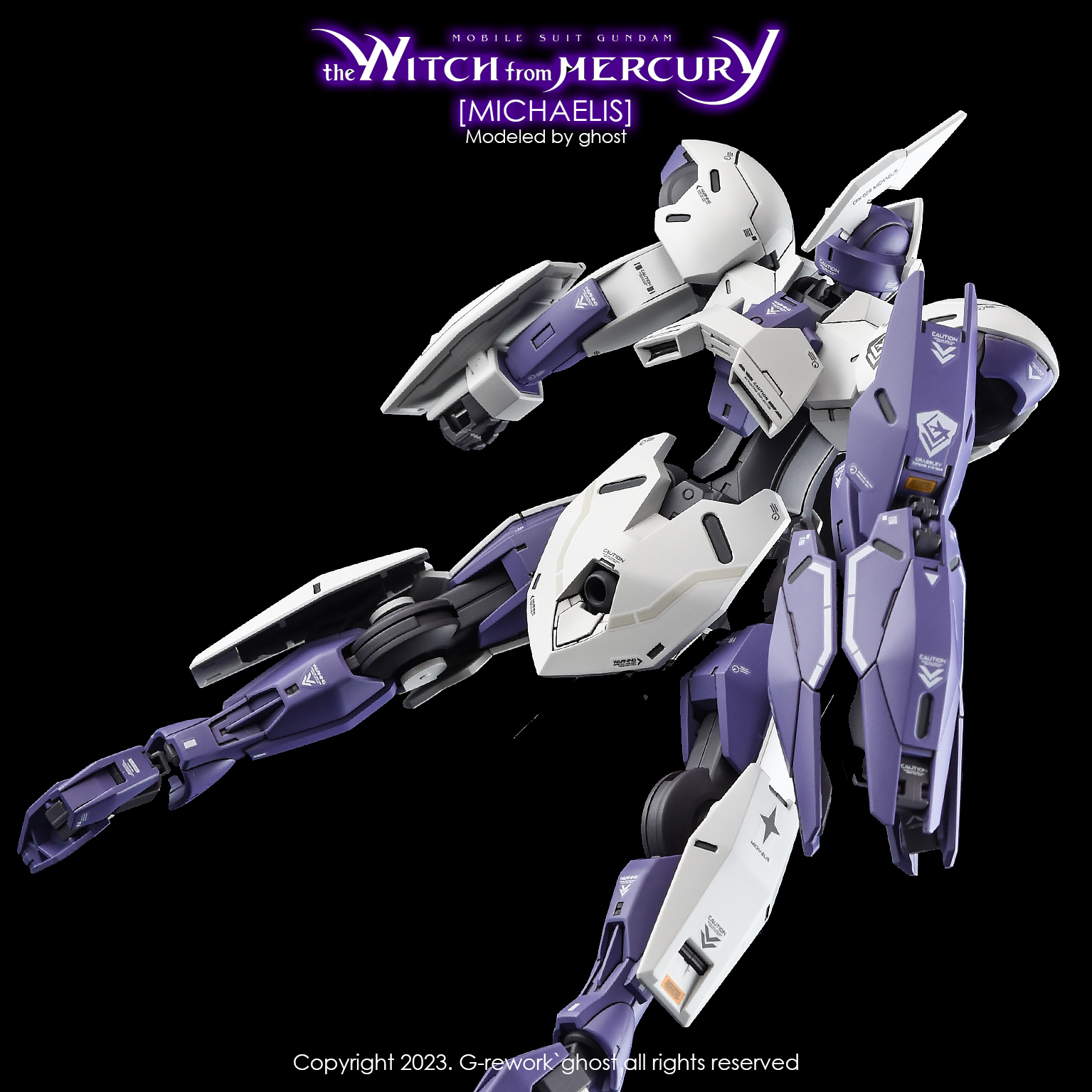 G-REWORK CUSTOM DECAL HG 1/144 MICHAELIS