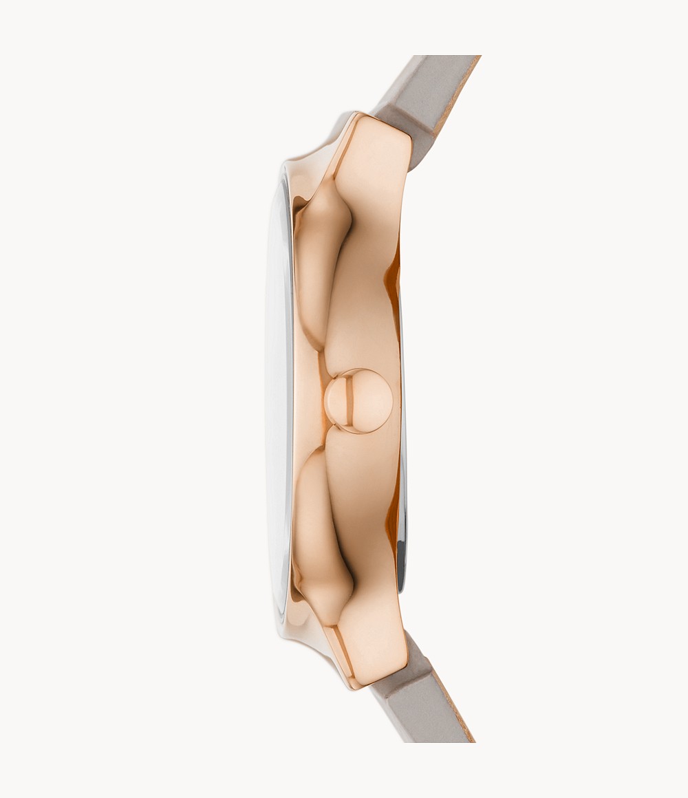 Skagen SKW3005 นาฬิกาผู้หญิง Skagen รุ่น SKW2837, Freja Lille Two-Hand Greystone Eco Leather Quartz Women's Watch