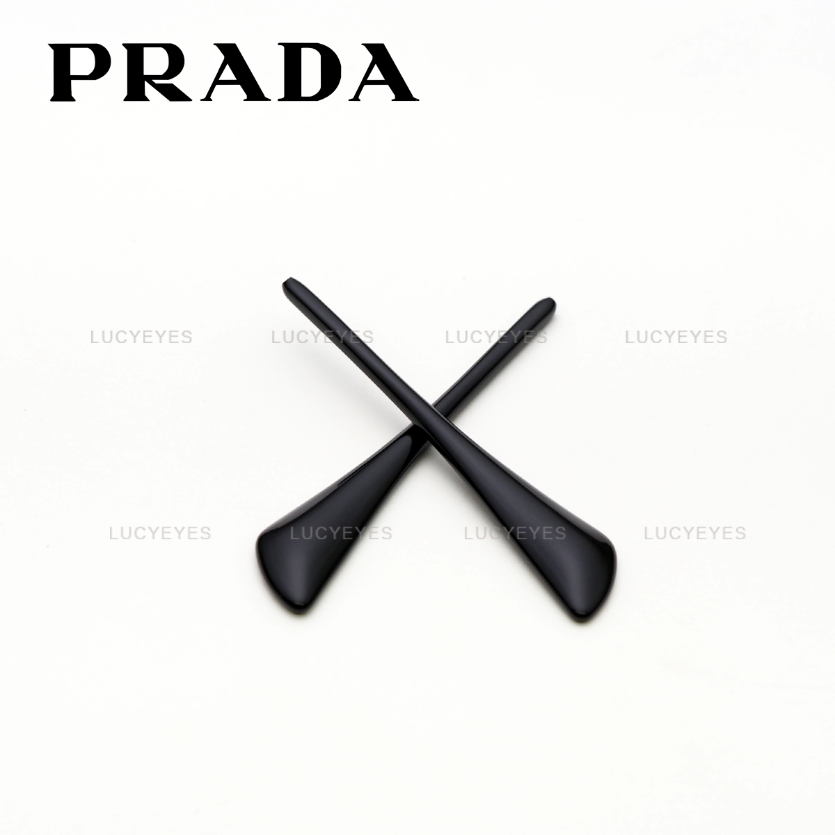 ยางหุ้มขาแว่น PRADA PR 68TS (สีดำ)