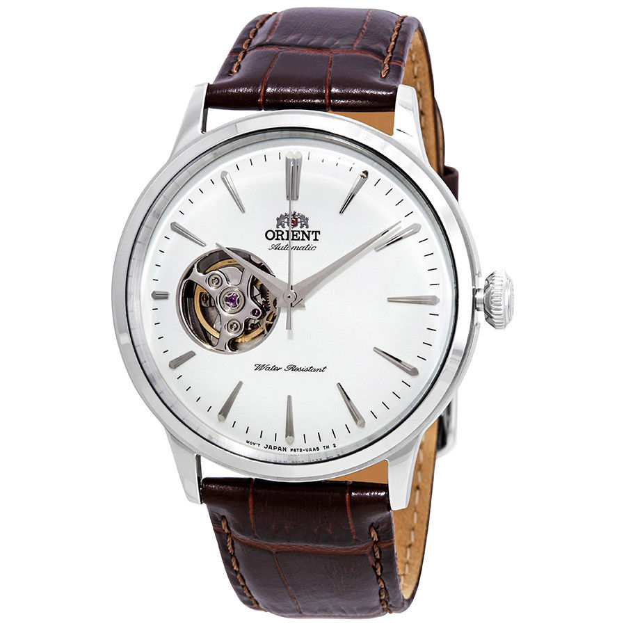Orient RA-AG0002S10B นาฬิกาผู้ชาย Bambino 5 Open-Heart Automatic Men's Watch
