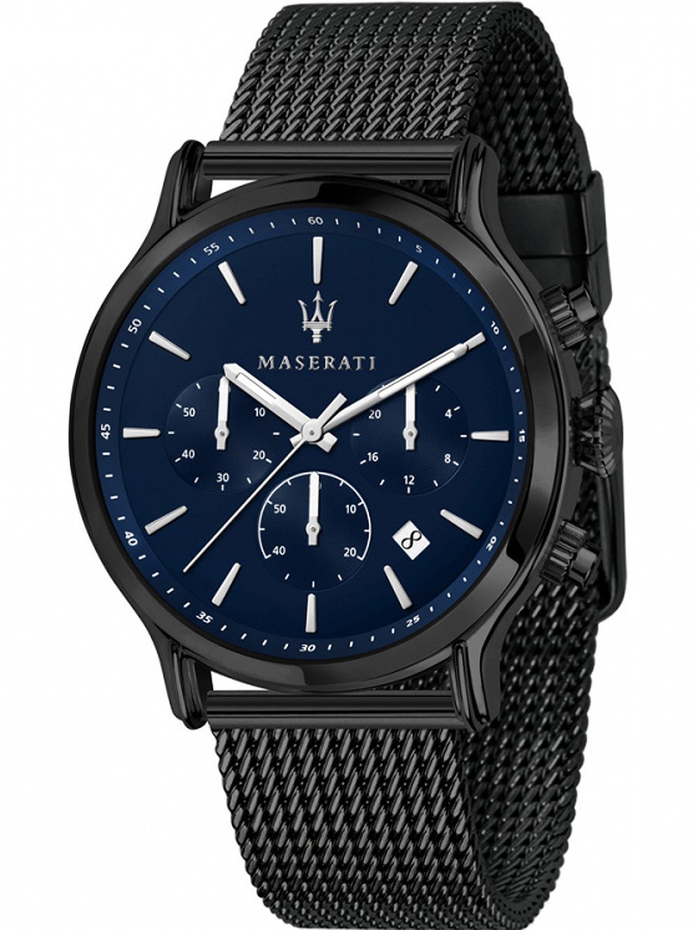 Maserati R8873618008 นาฬิกาผู้ชาย Epoca Chronograph Quartz Men's Watch