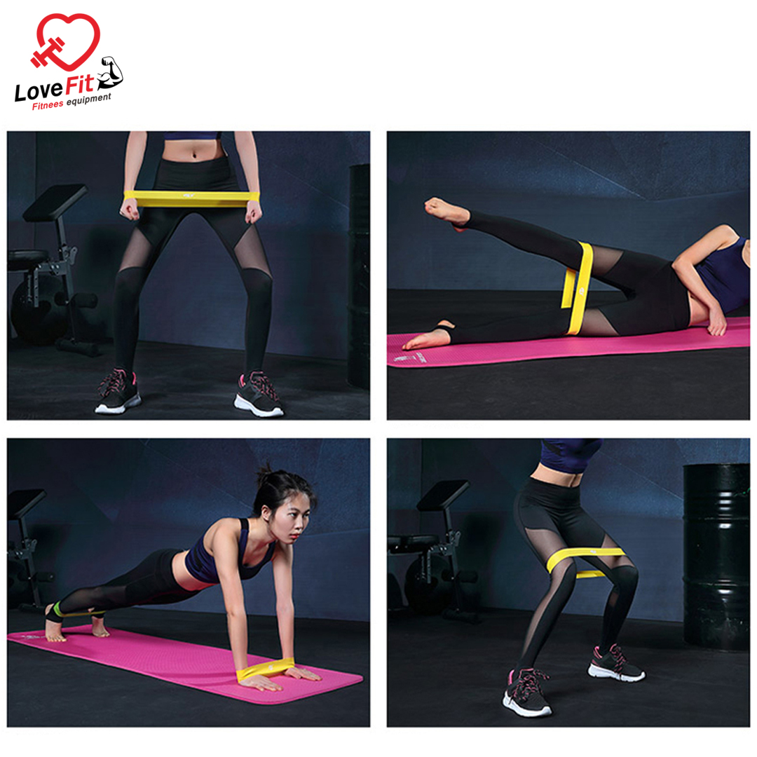 ยางยืดออกกำลังกาย Resistance Band ยางต้านกล้ามเนื้อเล่นได้ทั้งชายและหญิง