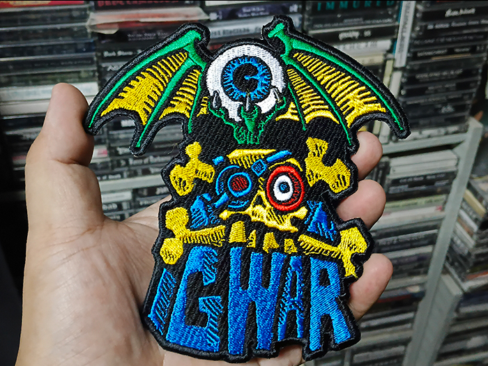 GWAR 'Logo' Embroidered Patch อาร์มแบบปัก