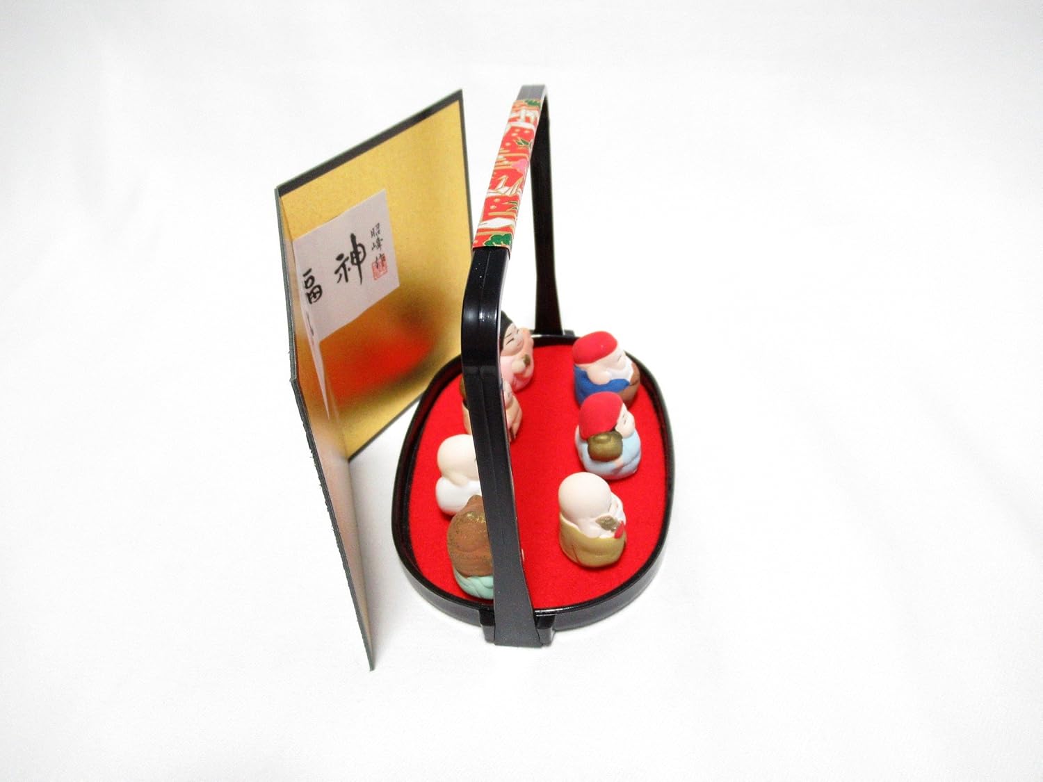 [PRE-ORDER] มินิ 7 เทพเจ้าแห่งโชคลาภของญี่ปุ่น ขนาดเล็ก 7 เซียน Small Seven Lucky Gods of Fortune เสริมดวง ของมงคลญี่ปุ่น นำเข้าจากญี่ปุ่น 瀬戸陶芸社 ミニ七福神(小) S12-273