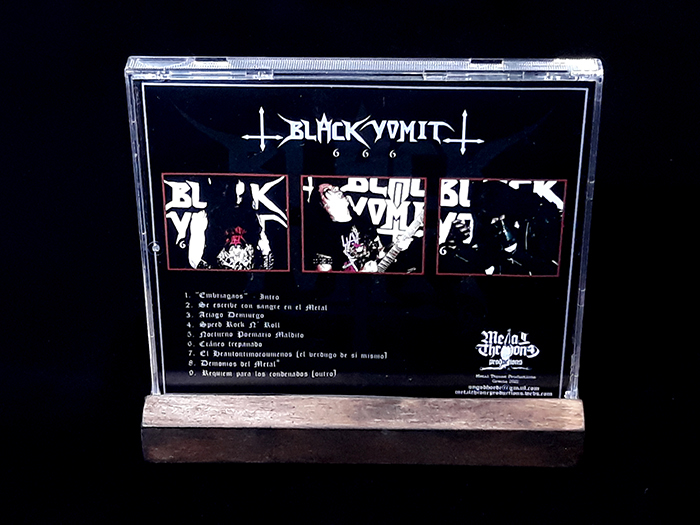 BLACK VOMIT 666 'Nocturno Poemario Maldito' CD
