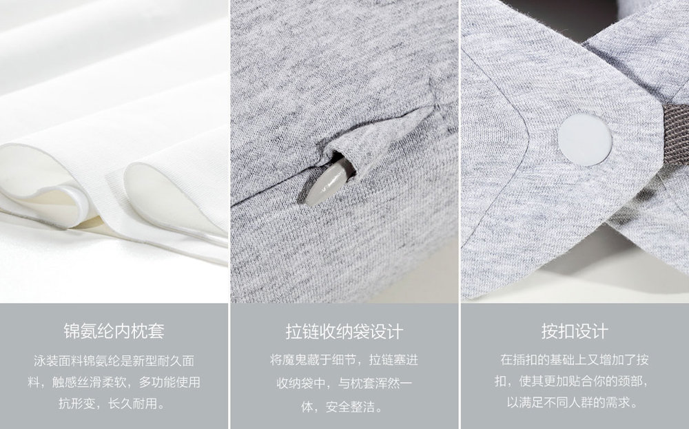 Xiaomi 8H Multifunctional Pillow U1 - หมอนรองคออเนกประสงค์ 8H U1