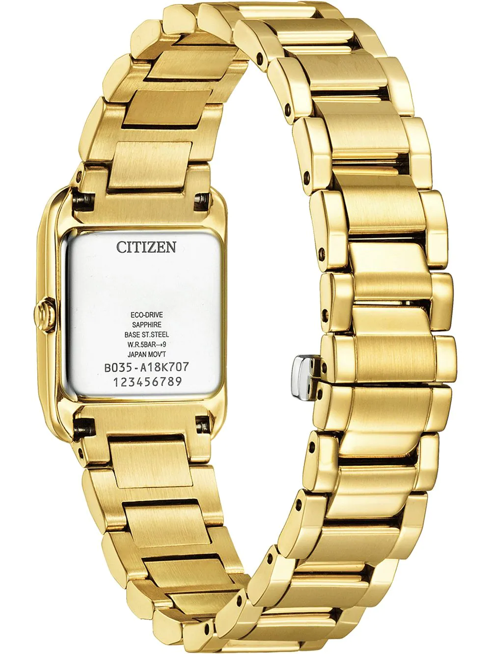Citizen EW5602-81D นาฬิกาผู้หญิง Eco-Drive Gold Women's Watch
