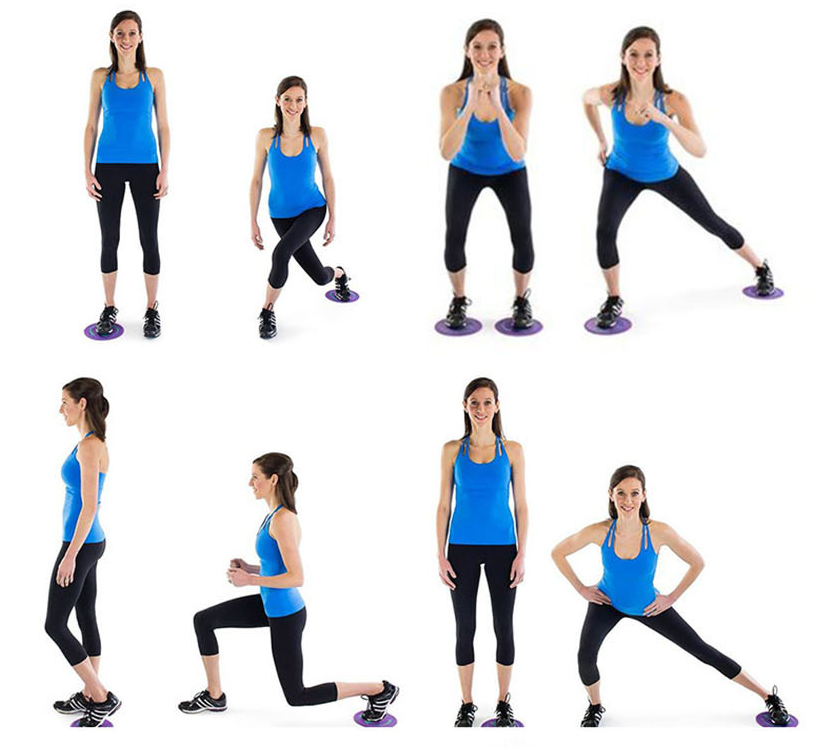 Sliding Disc แผ่นสไลด์ ออกกำลังกาย