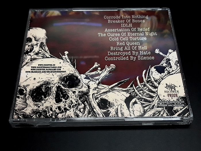 DISINTER'Breaker of Bones' CD.