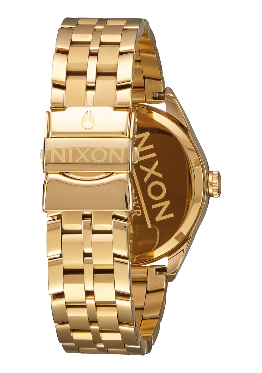 Nixon A934-2042-00 นาฬิกาผู้หญิง Nixon รุ่น A9342042, Minx Gold Tone Stainless Steel Women's Watch