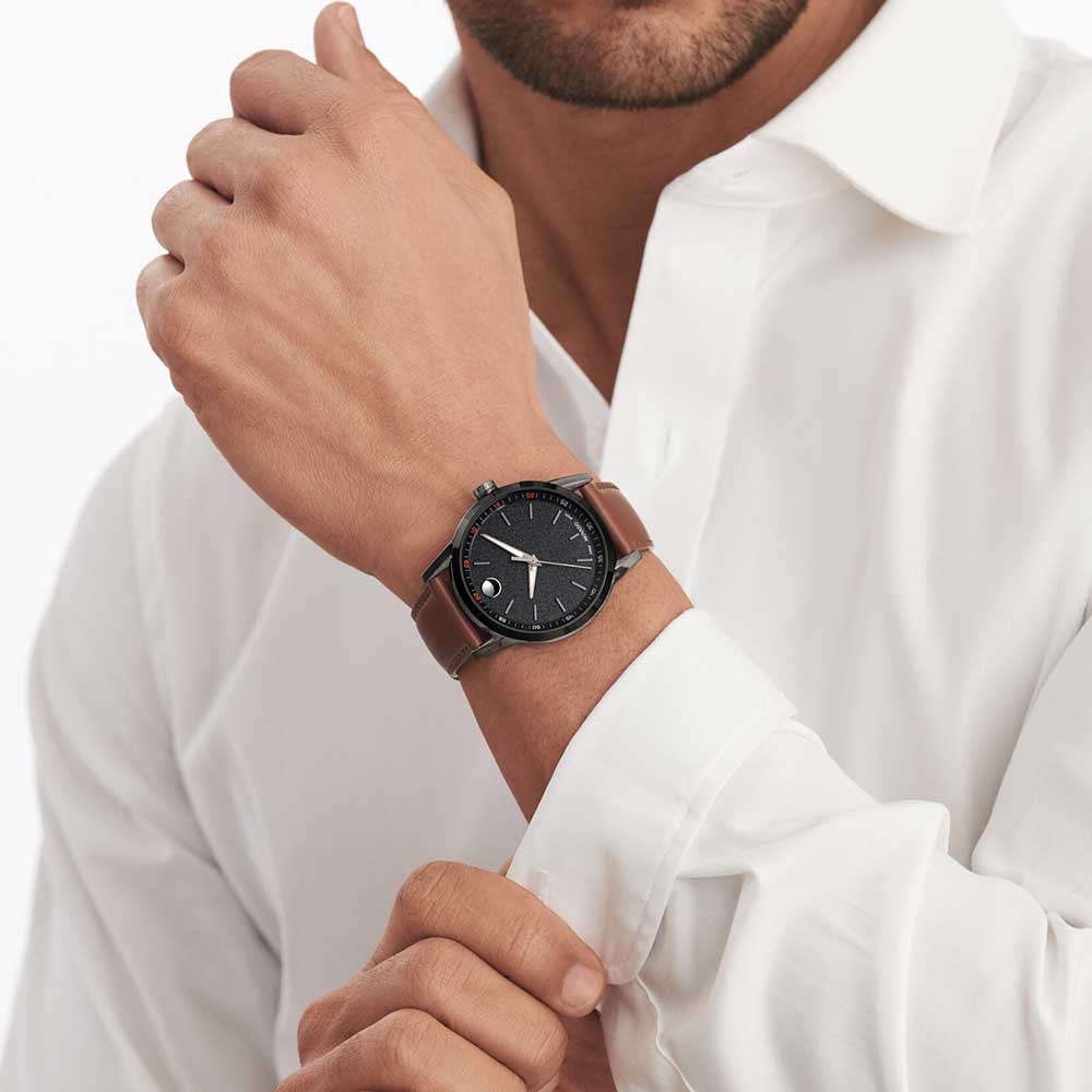 Movado 0607224 นาฬิกาผู้ชาย Museum Quartz Men's Watch
