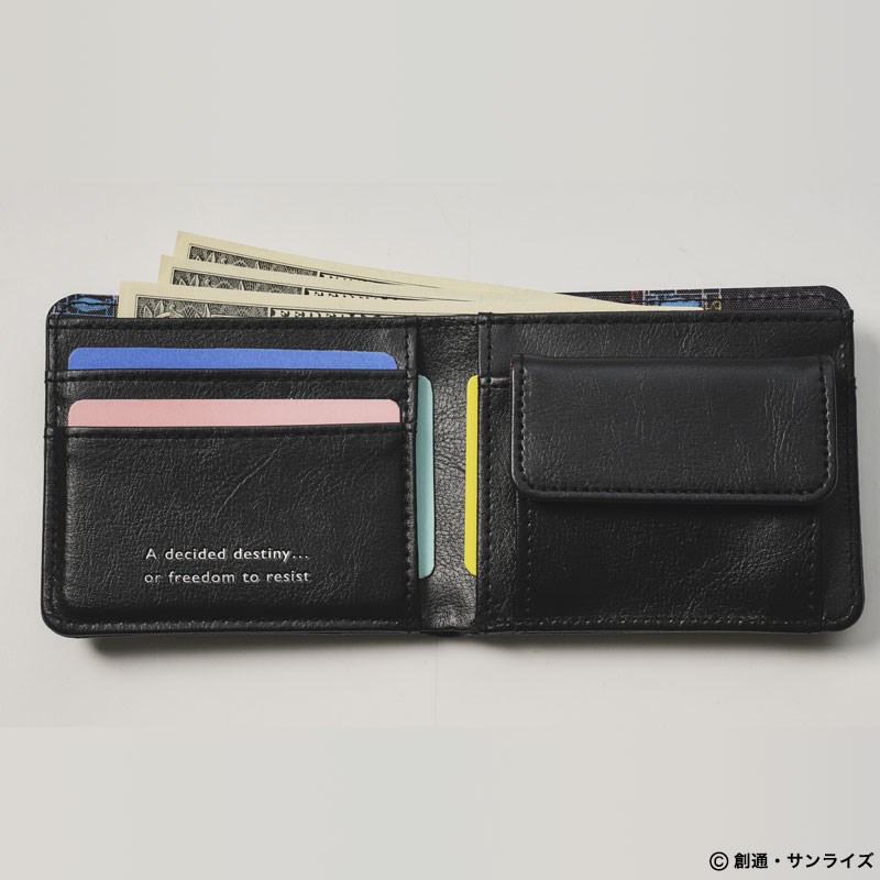 [PRE-ORDER] MOBILE SUIT GUNDAM SEED FREEDOM GUNPLA DESIGN WALLET โมบิลสูท กันดั้มซี้ด กระเป๋าสตางค์แบบพับครึ่ง นำเข้าจากญี่ปุ่น 機動戦士ガンダム