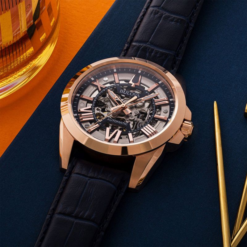 Bulova 97A161 นาฬิาผู้ชาย Classic Sutton Automatic Men's Watch