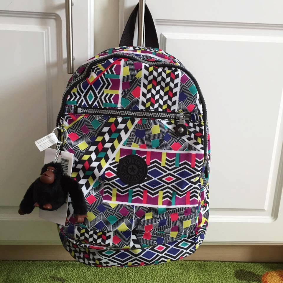 kipling กระเป๋าเป้ Bp3762 095 เป้ Kipling ใบเล็กchallenger II backpack small
