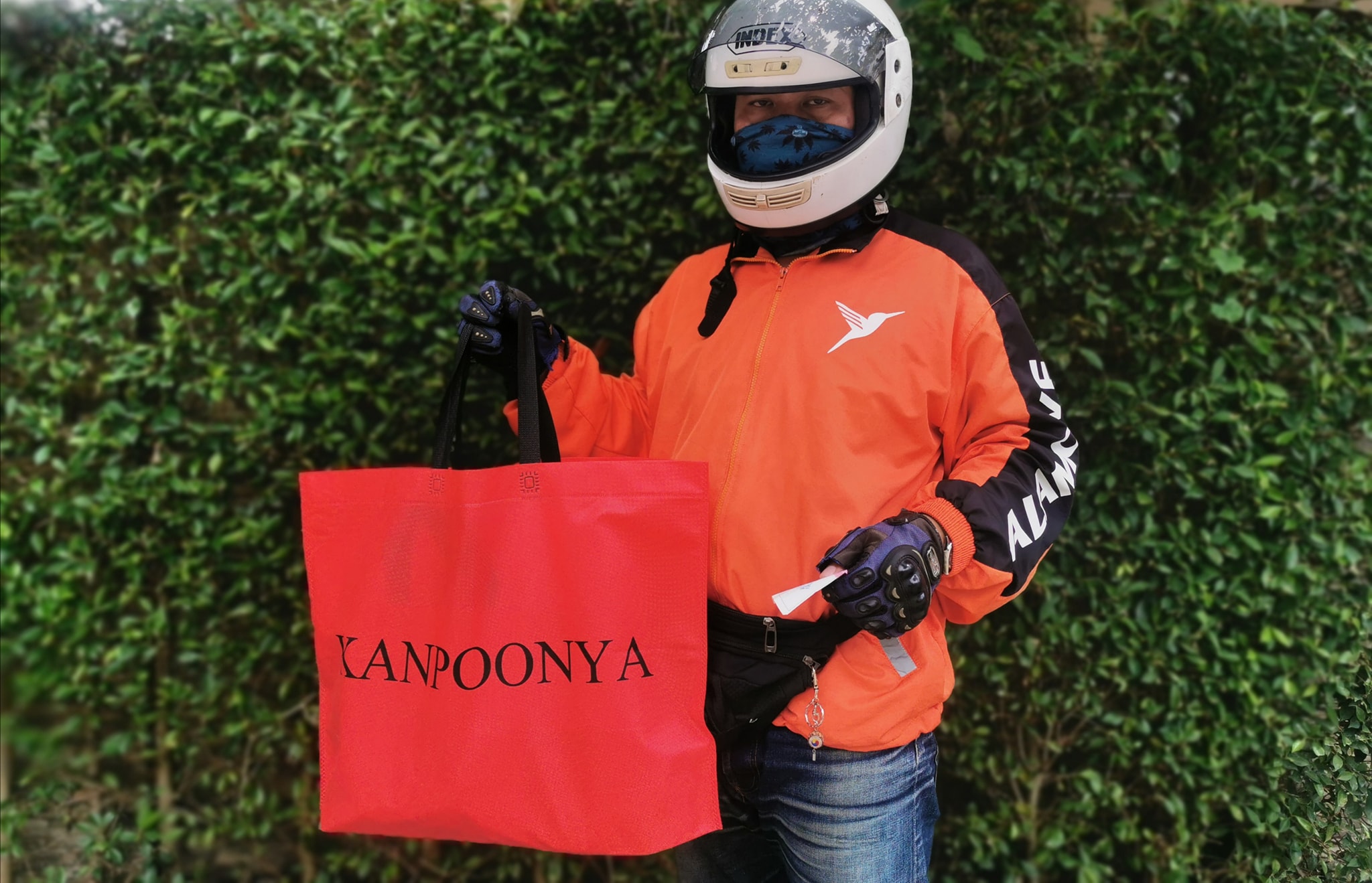 ถุงผ้าสปันบอนด์ งานช๊อต แบบขยายก้น Made To Order