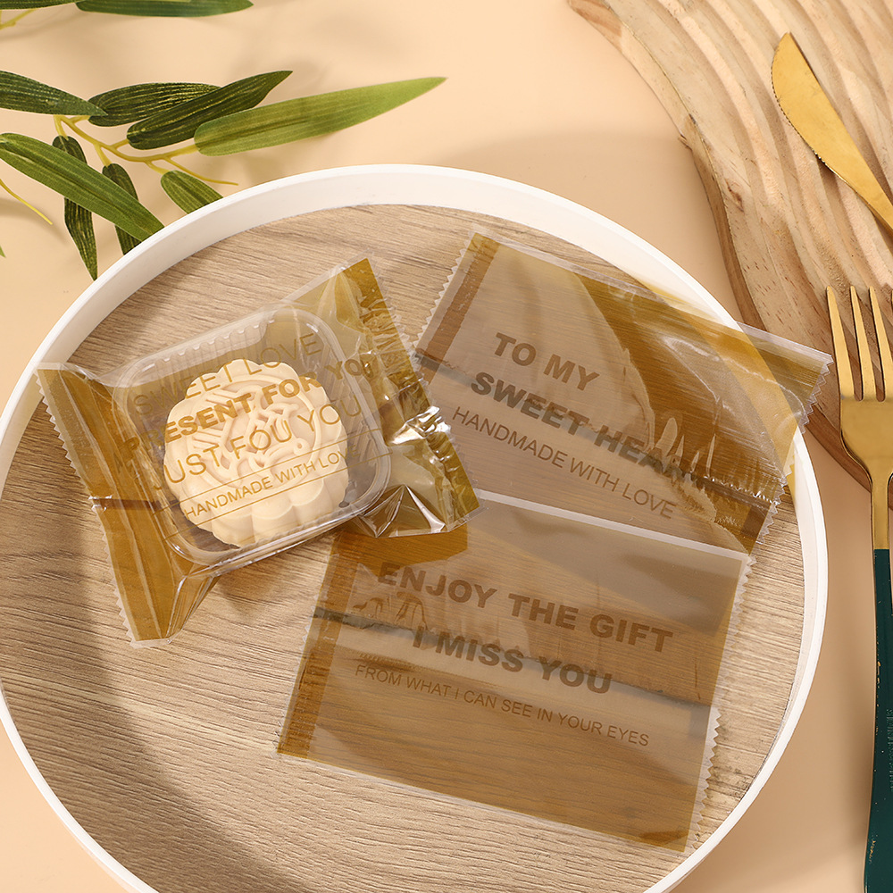 ถุงซีล ใส่ขนม คุกกี้ ลูกอม ขนาด 11x15 ซม. จำนวน 97-100 ใบ/แพ็ค ชุดที่ 4/4