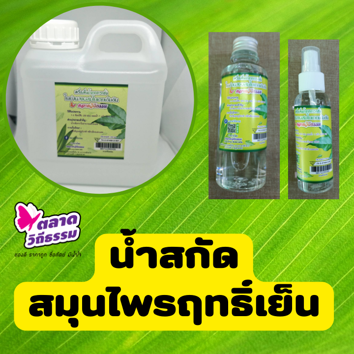น้ำสกัดสมุนไพรฤทธิ์เย็น ตลาดวิถีธรรม