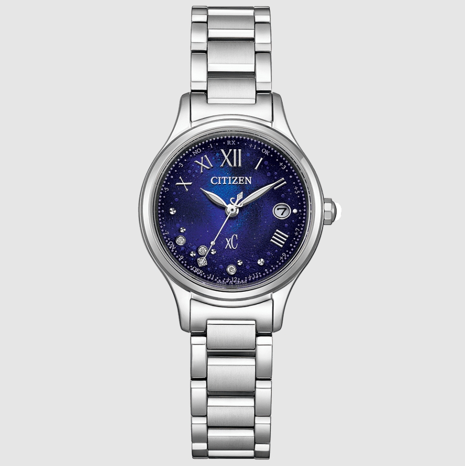 Citizen ES9490-95L นาฬิกาผู้หญิง Citizen xC hikari Radio-Controlled Eco-Drive UNITE with BLUE Limited 1200Pcs Women's Watch