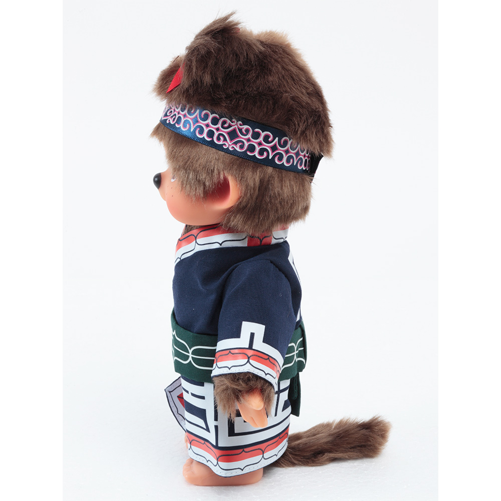 [PRE-ORDER] ตุ๊กตา ม่อนชิชิ พิริกะ Size S ม่อนชิชิจัง Monchhichi Pirika 14 x 8 x 21 cm นำเข้าจากญี่ปุ่น オリジナル お着物モンチッチ 女の子 ピリカ IPM-16-Z