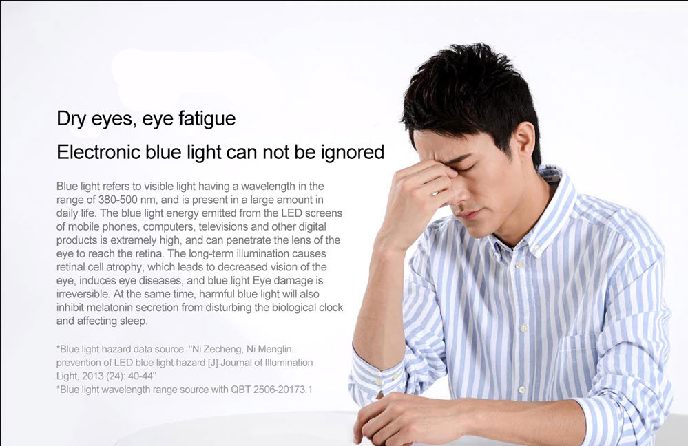 Xiaomi Cumputer Glasses Pro - แว่นตากรองแสงสีฟ้า รุ่นโปร