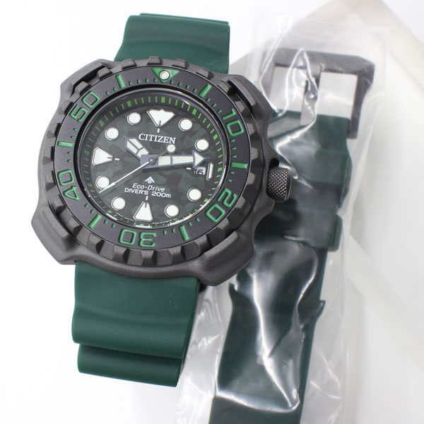 Citizen BN0228-06W นาฬิกาผู้ชาย Promaster Eco-Drive Diver 200 Men's Watch