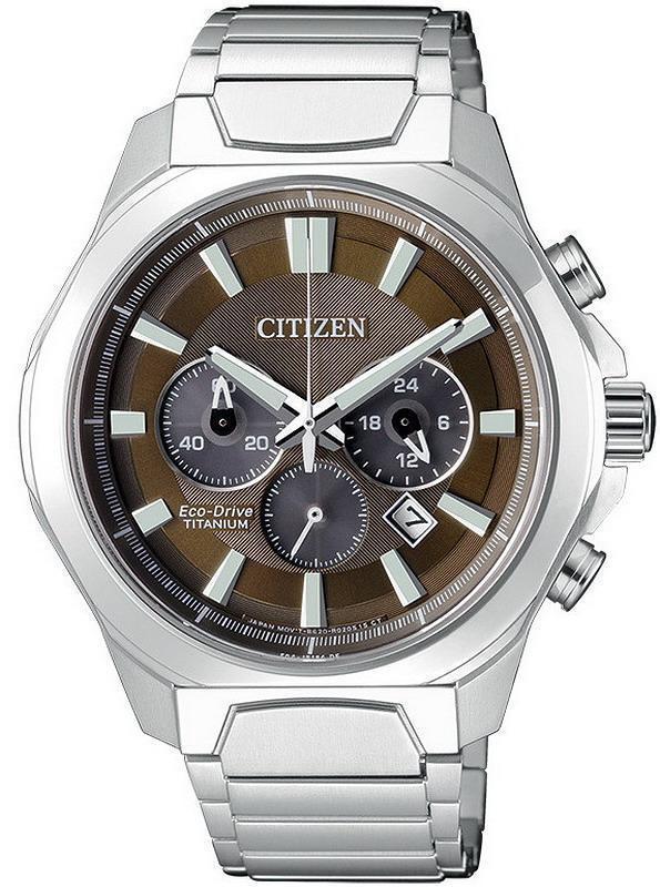 Citizen CA4320-51W นาฬิกาผู้ชาย Eco-Drive Super Titanium Chonograph Men's Watch