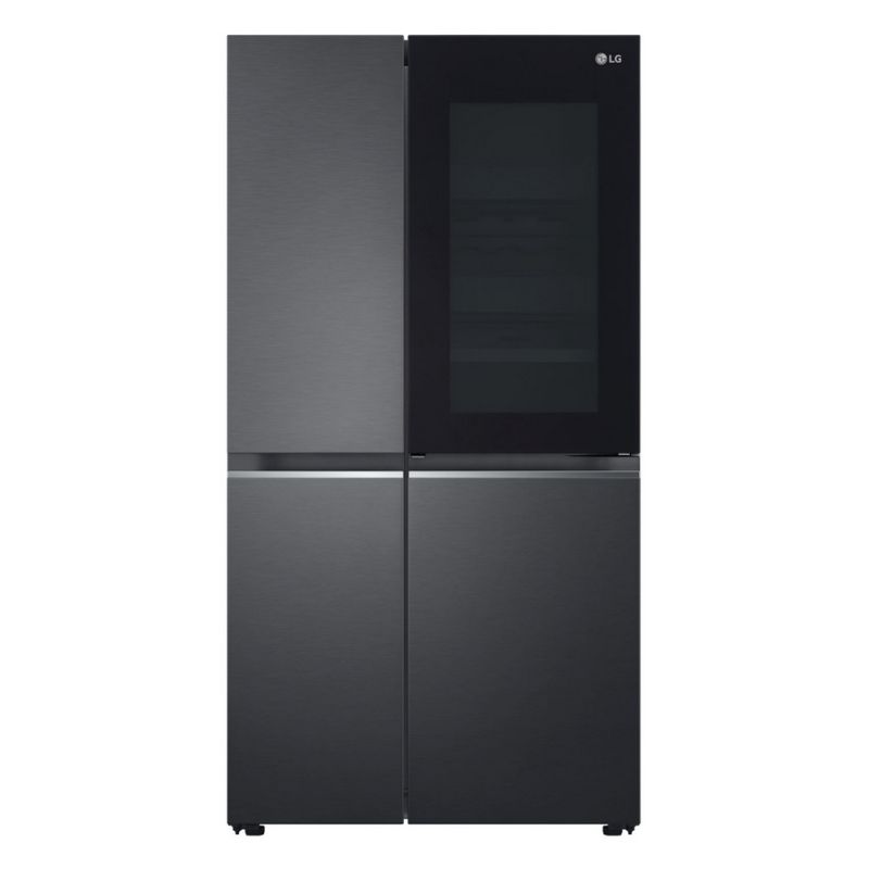 LG ตู้เย็น Instaview Door-in-Door รุ่น GC-Q257CQFS ขนาด 23.1 คิว ระบบ Inverter Linear (ชลบุรีส่งฟรี)