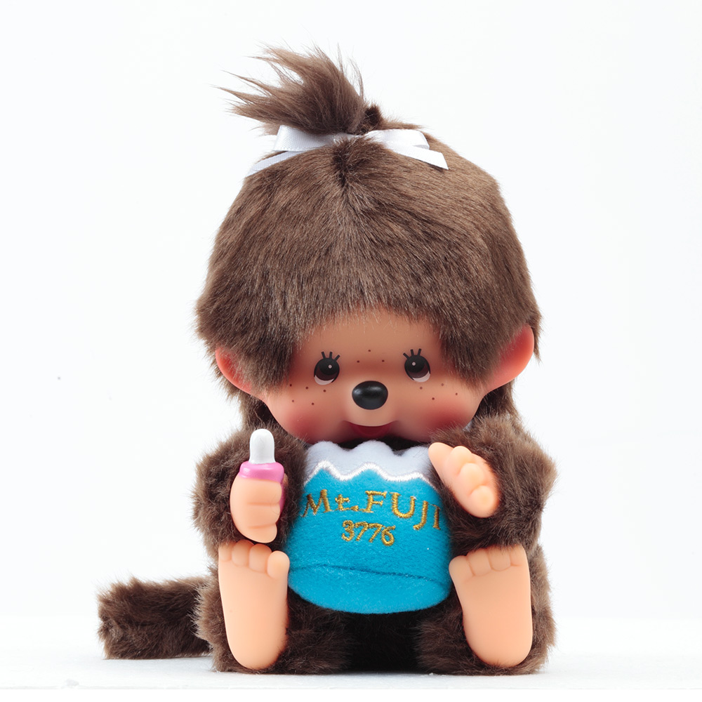 [PRE-ORDER] ตุ๊กตา ม่อนชิชิ ภูเขาไฟฟูจิ Size S ม่อนชิชิจัง ท่านั่ง Monchhichi Mt. Fuji Sitting Girl 16 cm นำเข้าจากญี่ปุ่น ご当地モンチッチ 富士山 S（座り） IPM-18-Z