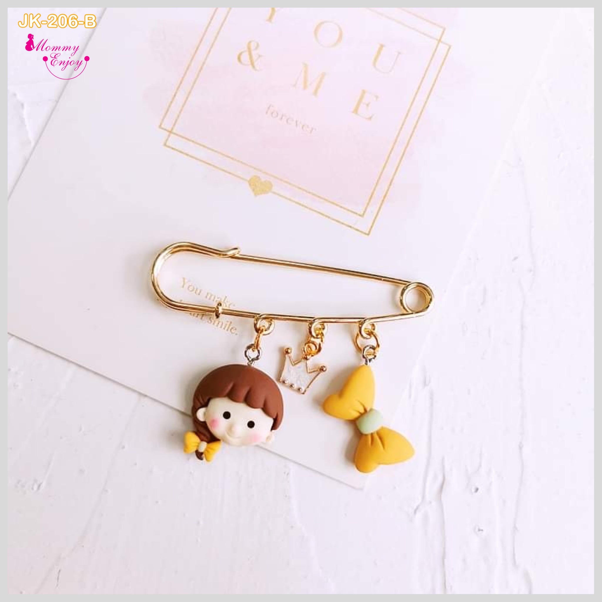 เข็มกลัดติดชุด ติดเพื่อความสวย หรือติดเพื่อความเชื่อสวยลงตัว เซต เด็กน้อย V.2