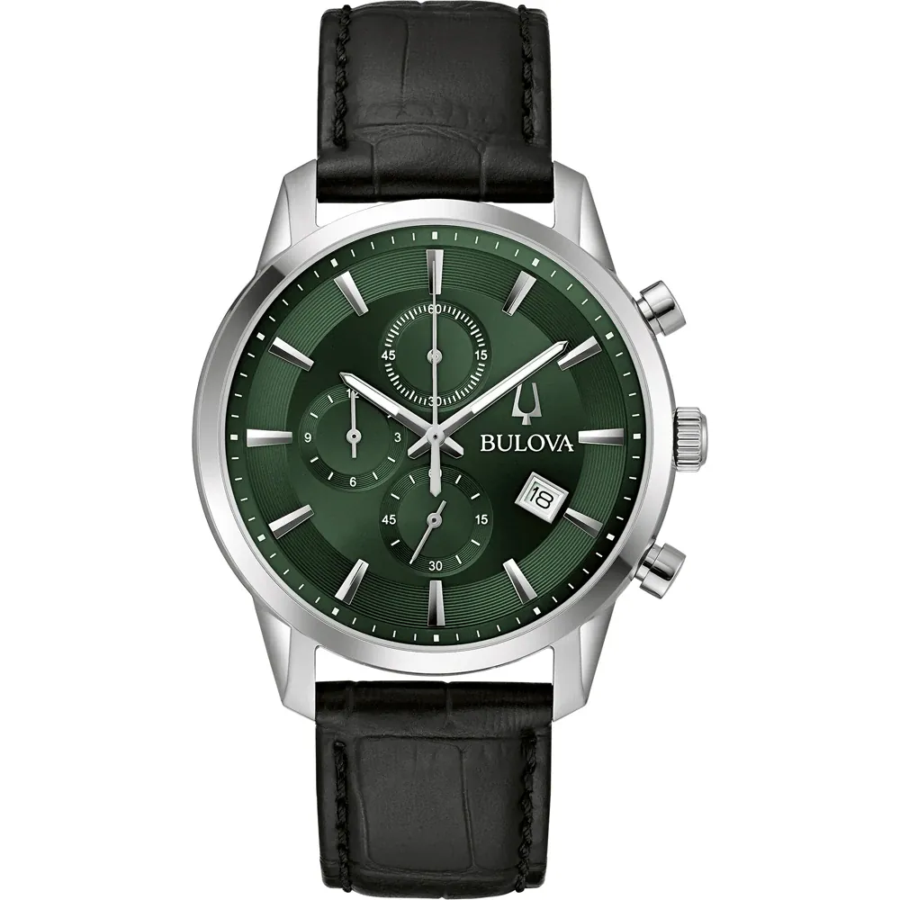 Bulova 96B413 นาฬิาผู้ชาย Chronograph Quartz Men's Watch