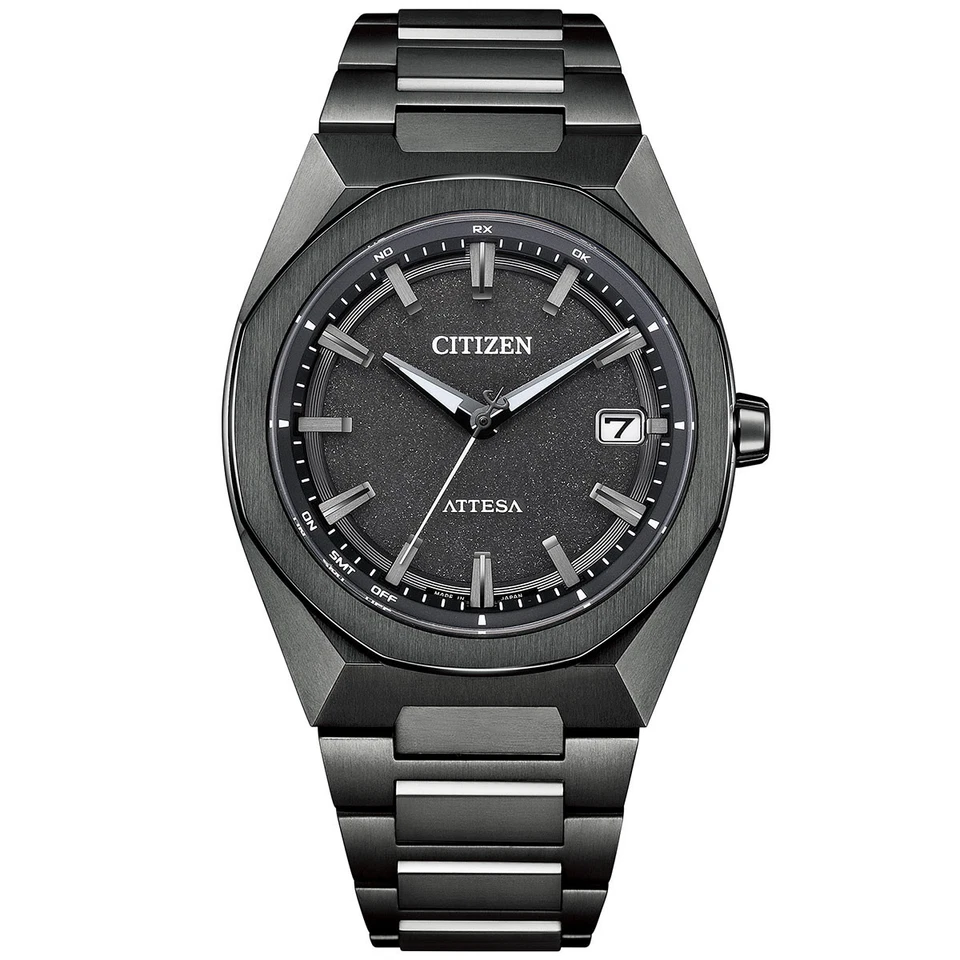 Citizen CB3045-61E นาฬิกาผู้ชาย Eco-Drive Attesa Titanium Radio-Controlled Made in Japan Men's Watch