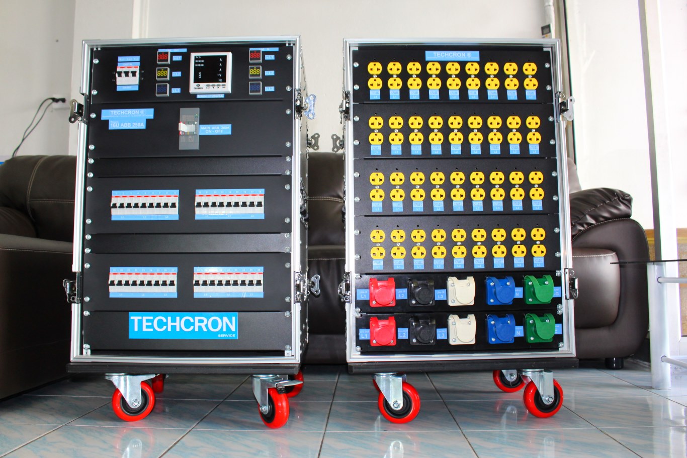 ตู้โหลดTechcron 16u ABB 250 แอมป์