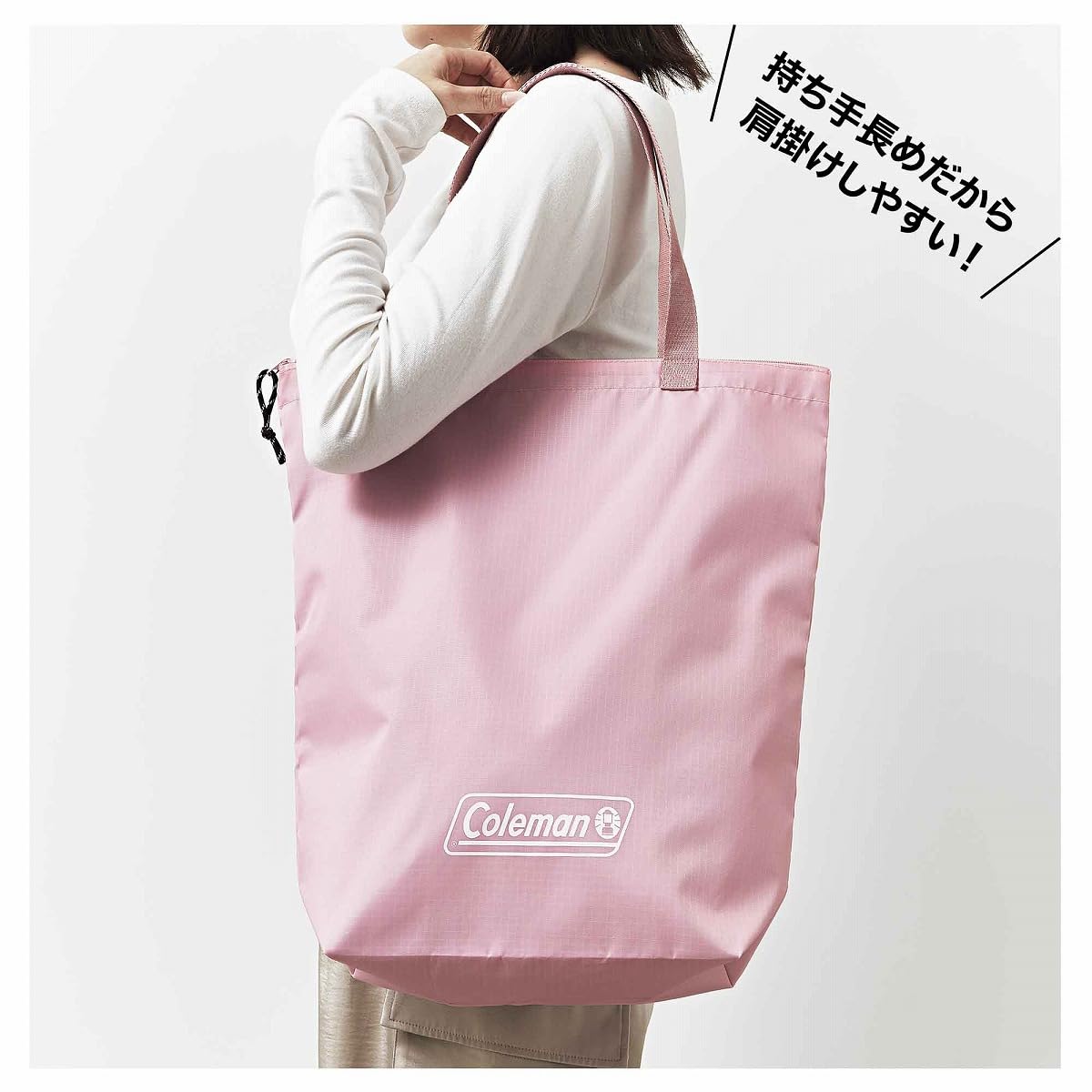 [PRE-ORDER] กระเป๋าผ้า โคลแมน Coleman Tote Bag ร่วมกับ แมกกาซีนญี่ปุ่น Sweet กระเป๋าพับได้ กระเป๋าช้อปปิง กระเป๋าจ่ายตลาด นำเข้าจากญี่ปุ่น sweet(スウィート) 2025年5月号