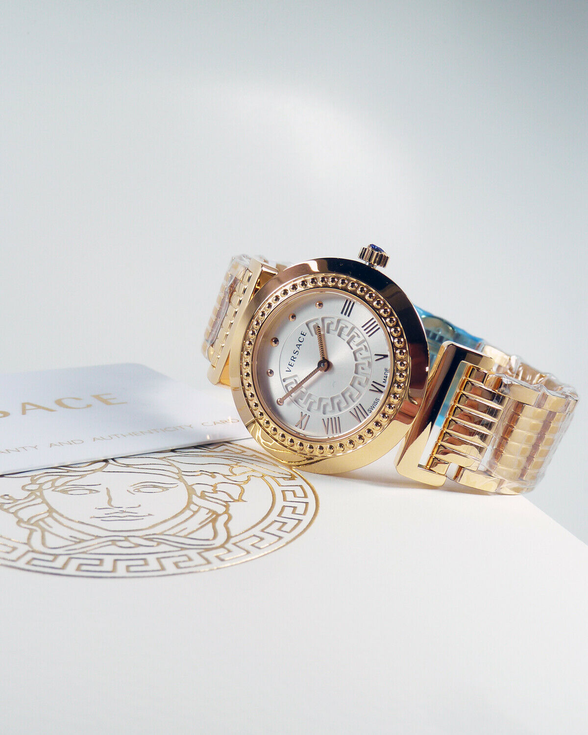 Versace P5Q80D001S080 นาฬิกาผู้หญิง Quartz Women's Watch