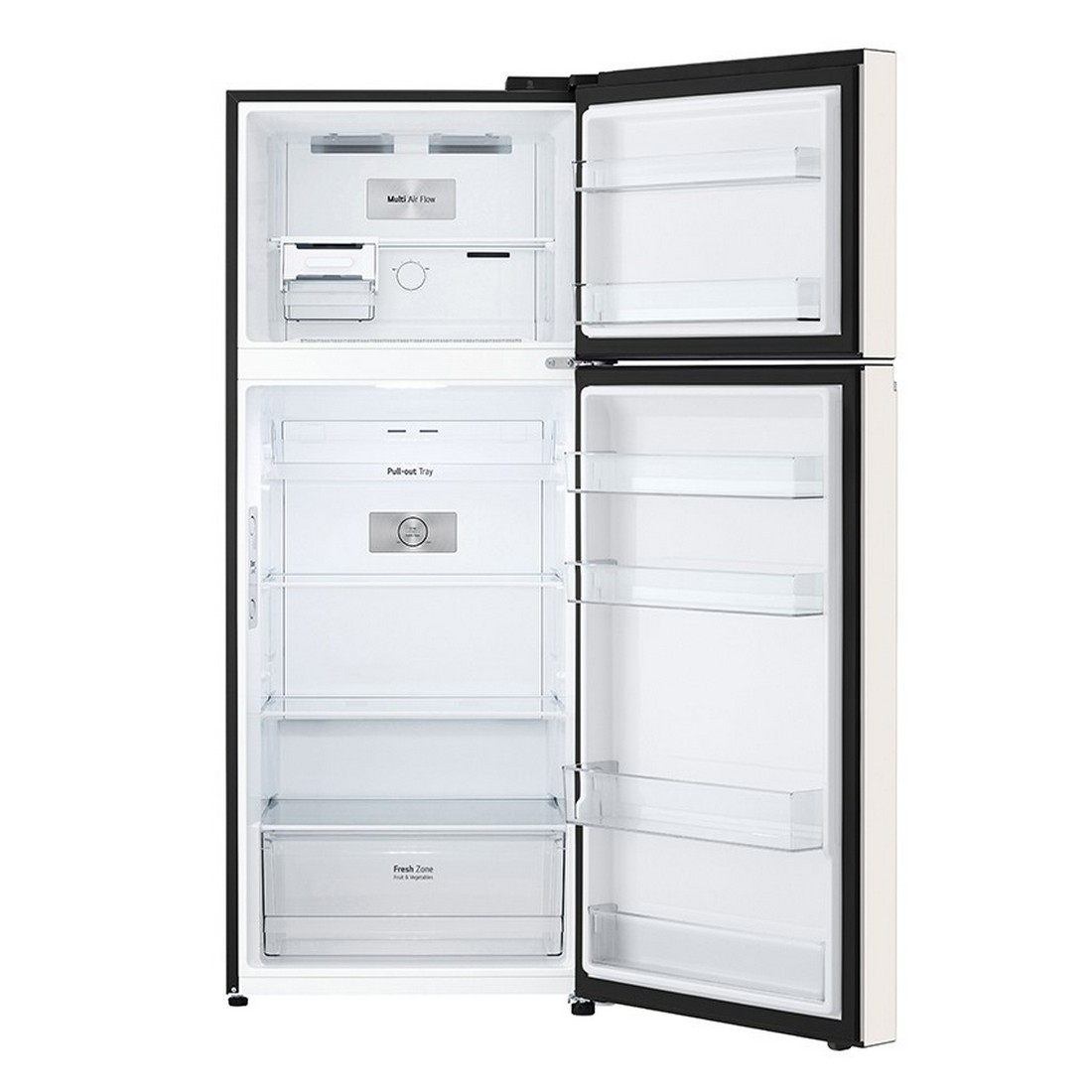 [ผ่อน0%] LG ตู้เย็น 2 ประตู Macaron Series GN-X392PBGB สีเบจ 14.0 คิว ระบบ Smart Inverter Compressor Smart Diagnosis (ชลบุรีส่งฟรี)