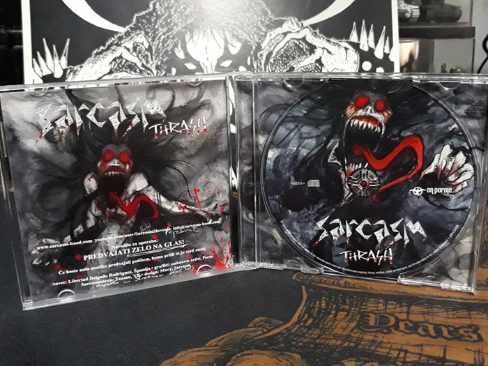SARCASM'Thrash' CD.