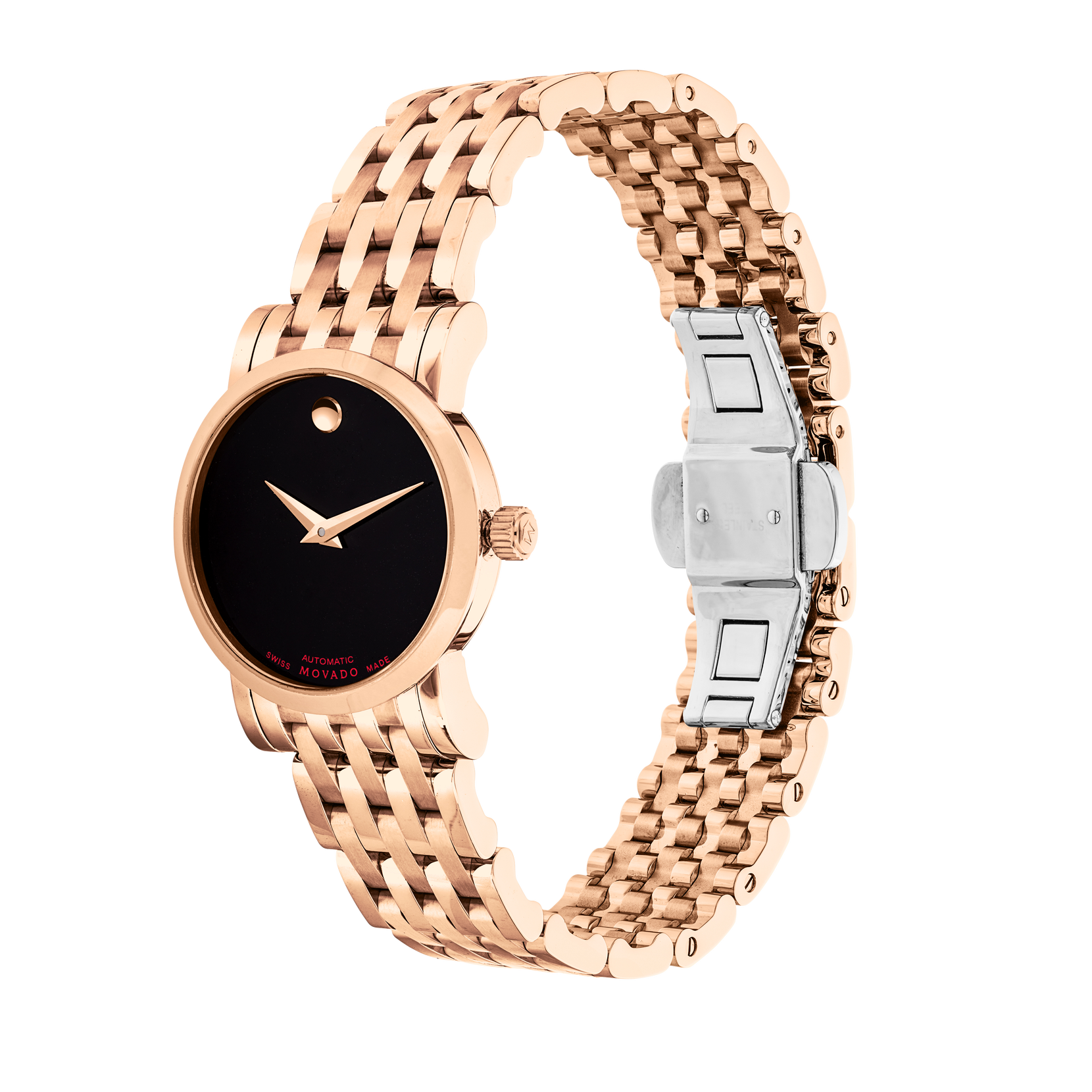 Movado 0607064 นาฬิกาผู้หญิง Red Label Automatic Women's Watch