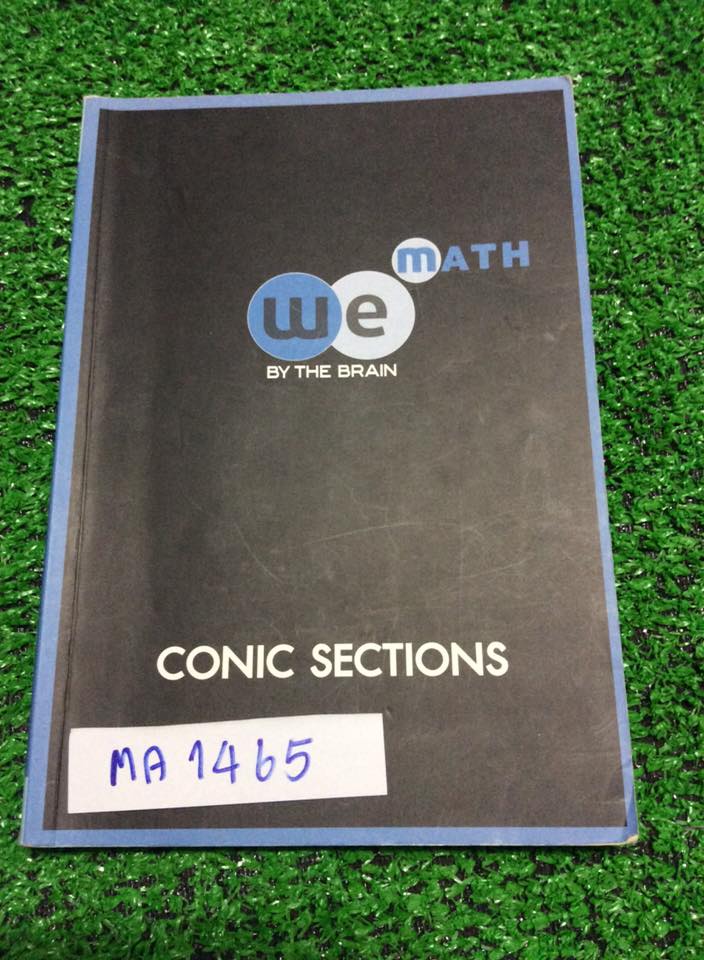 MA1465 [The Brain] ภาคตัดกรวย มีเนื้อหาและโจทย์ จดด้วยดินสอช่วงแรกๆเท่านั้นๆ หลังๆไม่ค่อยจด จดไม่ครบ ว่างเยอะ ข้อว่างบางข้อเป็นการบ้าน มีไฟล์เฉลยละเอียดส่งให้ แบบฝึกหัด Assignmentมีเฉลยละเอียด ขาย 200฿