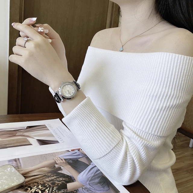 Versace P5Q99D001S009 นาฬิกาผู้หญิง Quartz Women's Watch