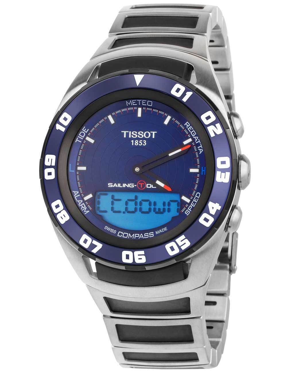 Tissot T056.420.21.041.00 นาฬิกาผู้ชาย Sailing Touch Chronograph Men's Watch