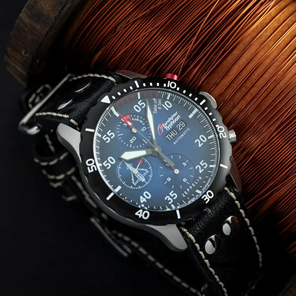 Zeppelin 7218-3 นาฬิกาผู้ชายTyphoon Automatic Limited Men's Watch