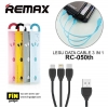สายชาร์จ Remax 3 in 1 Lesu RC-050TH