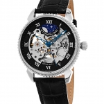 Stuhrling Original 835.02 นาฬิกาผู้ชาย Stuhrling Original รุ่น 835.02, Special Reserve Automatic Skeleton Leather Men's Watch