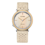Citizen EM1006-40A นาฬิกาผู้หญิง Eco-Drive L Ambiluna Heralbony Women's Watch *2 สาย