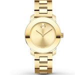 Movado 3600434 นาฬิกาผู้หญิง Bold Gold Quartz Women's Watch