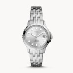 Fossil ES4744 นาฬิกาผู้หญิง FB-01 Three-Hand Date Stainless Steel Quartz Women's Watch