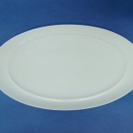 จาน เซรามิค,จาน วงรี,จานโอเวล,จานเปล,Oval Plate,20.0x36.0 cm,เซรามิค,แม็กซาดูร่า,Ceramics,Maxadura รุ่น M8711 Gong, Tablewarethai