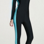 ชุดว่ายน้ำคนอ้วนพร้อมส่ง :ชุดว่ายน้ำสีดำแถบฟ้าแขนยาวขายาวสีสันสดใสแบบเก๋ น่ารักมากๆจ้า:มีSize L,2XL,3XL รายละเอียดไซส์คลิกเลยจ้า