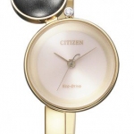 Citizen EW5493-51W นาฬิกาผู้หญิง Eco-Drive Ambiluna Diamond Women's Watch